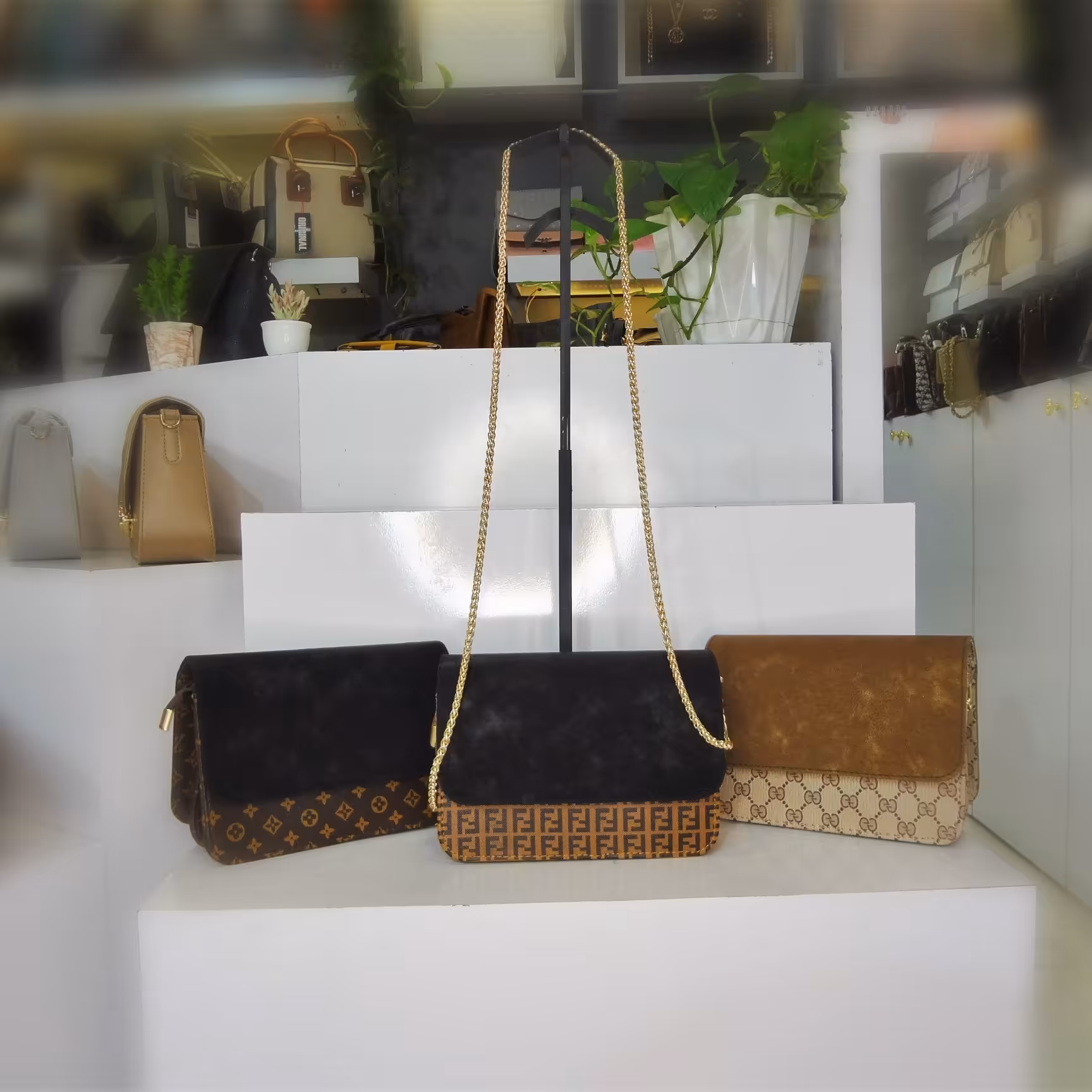 کیف پاسپورتی بند تمام زنجیری