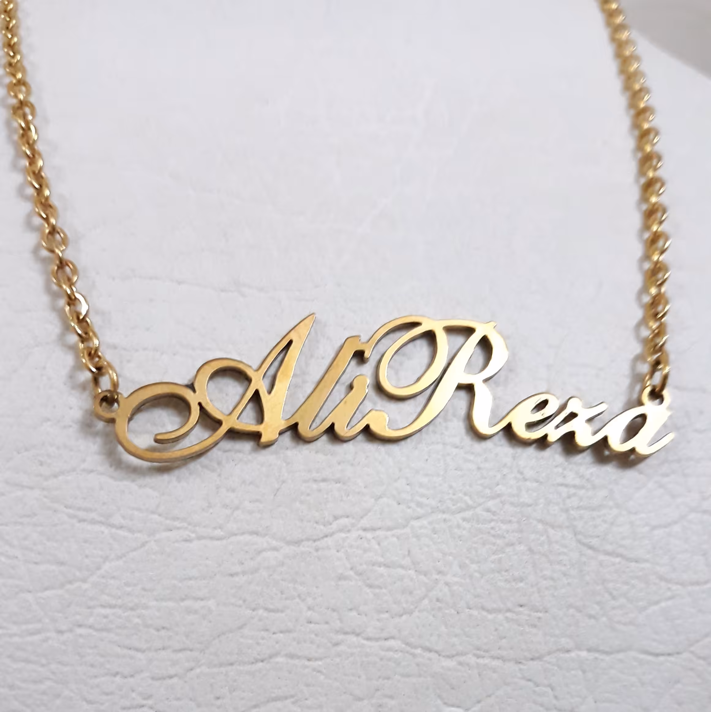 گردنبند دستساز استیل