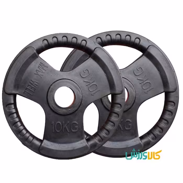 وزنه هالتر  فرمانی خانگی 10 کیلویی مشکی