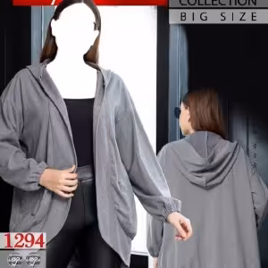 سوئیشرت کلاه دار اسپورت سایز بزرگ