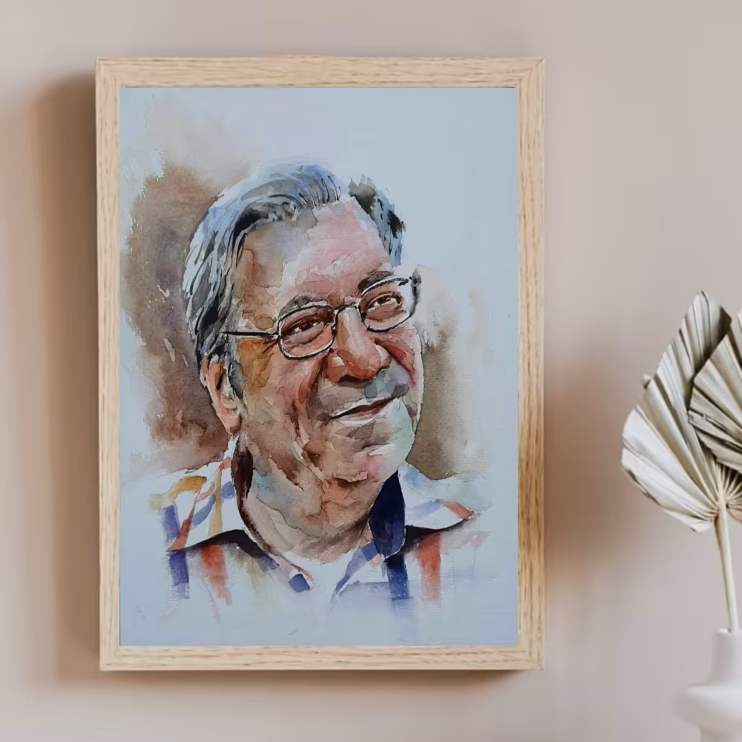 قبول سفارش نقاشی پرتره از  هنرمندان مورد علاقه ی  شما با تکنیک زیبا و چشم نواز  آبرنگ. نمونه کار را مشاهده بفرمایید.