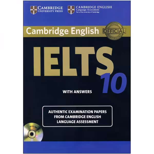 کتاب Cambridge English IELTS 10 اثر جمعی از نویسندگان انتشارات زبان مهر