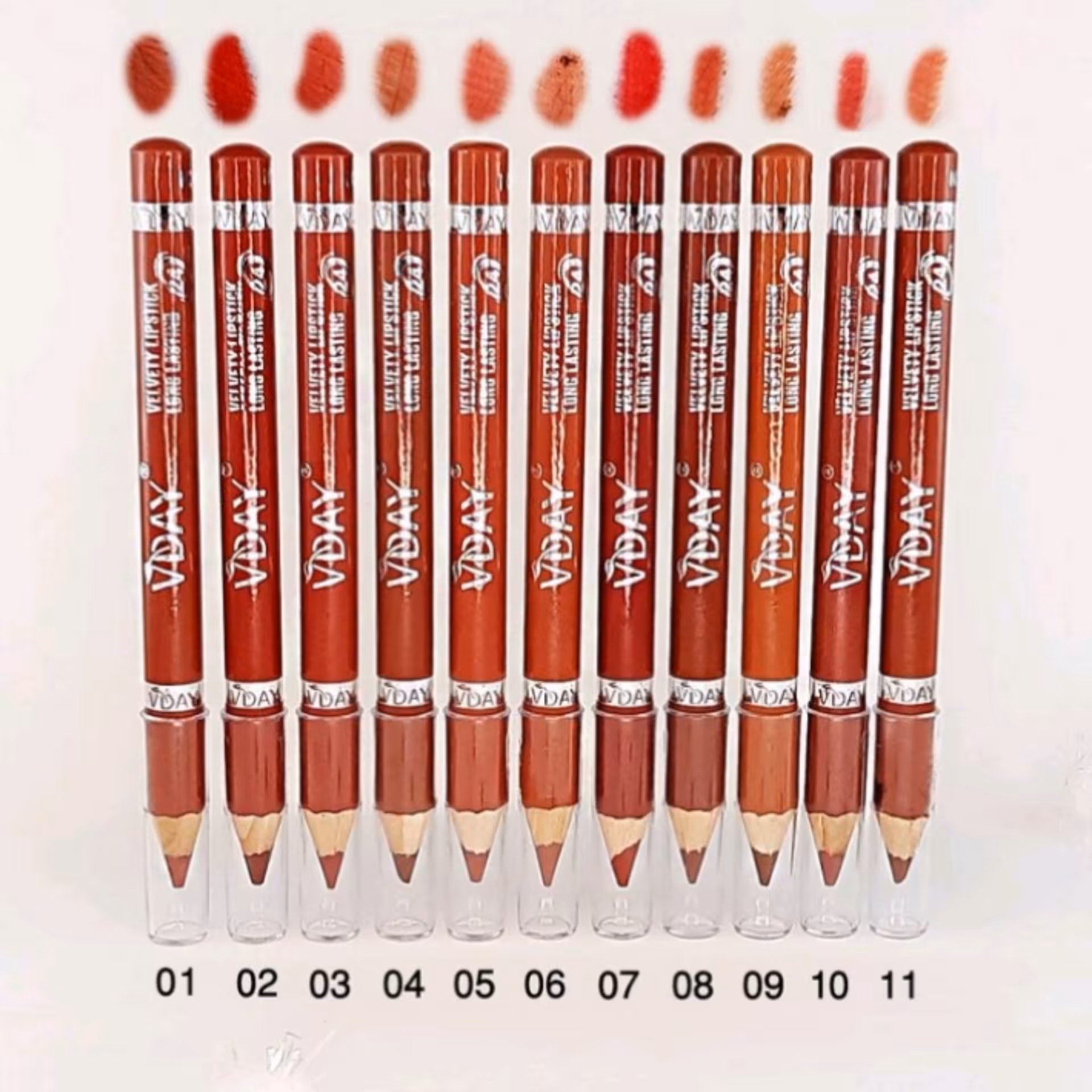 رژ لب مدادی وی دی VDAY در 24 رنگ