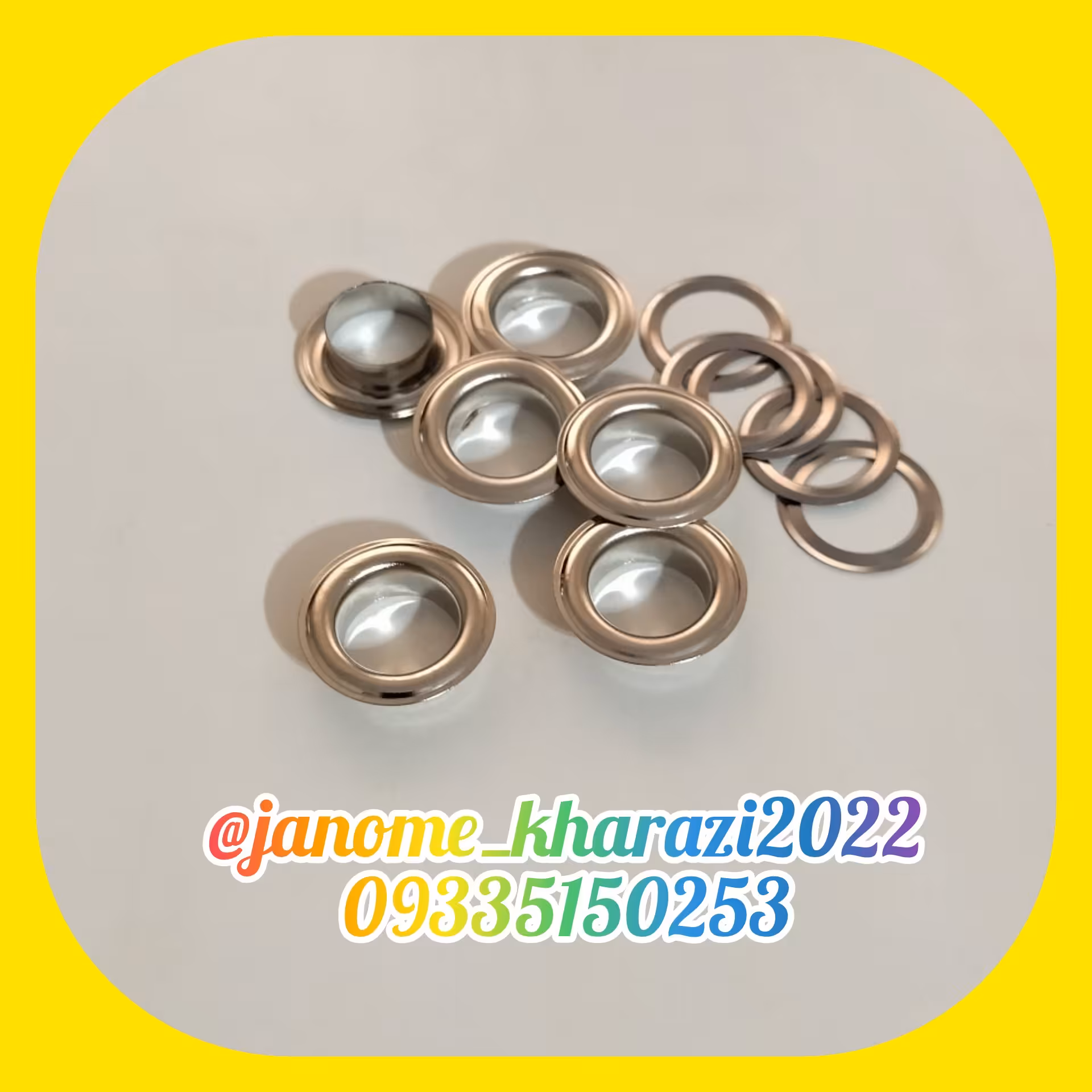 حلقه پانچ یا حلقه منگنه پرسی سایز 28 با قطر داخلی حدودا 17 میلی