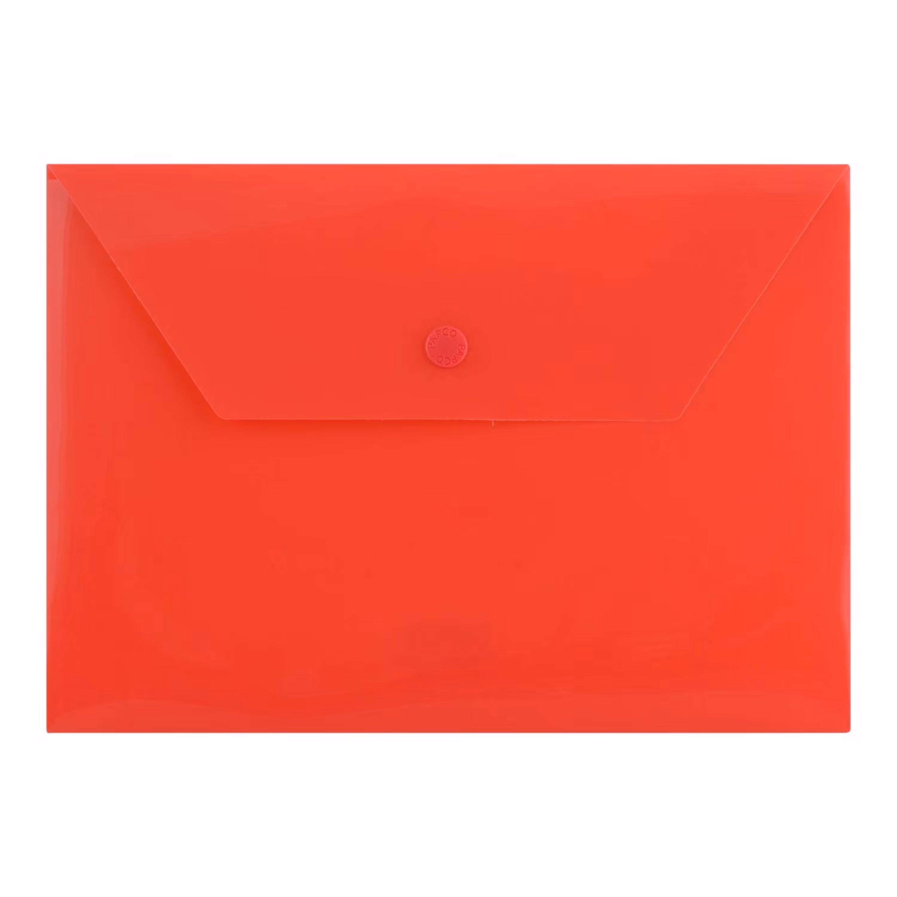 پوشه دکمه دار B5 پاپکو مدل مات کد B5-107M رنگ قرمز