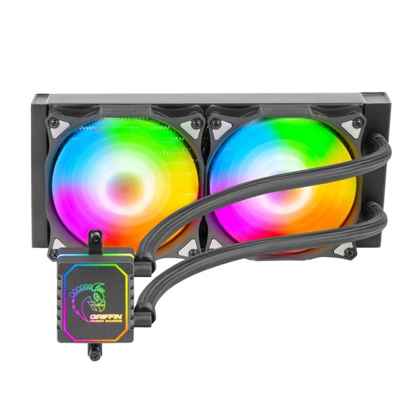 خنک کننده پردازنده گرین مدل GLACIER 240 ARGB به همراه براکت LGA 1700(فروش فقط با سیستم کامل)
