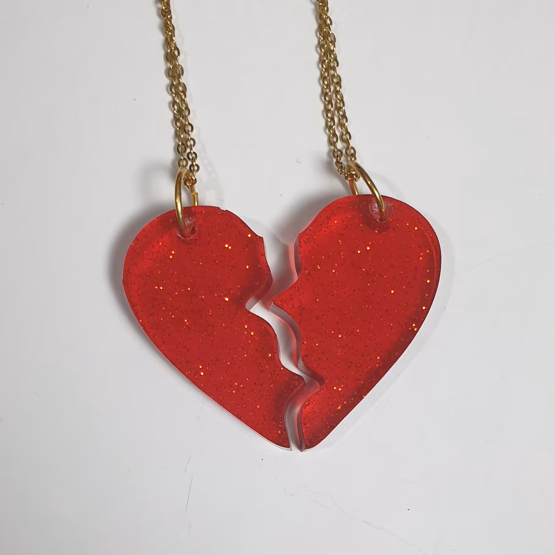 قلب دوستی رزینی بسیار زیبا و جذاب