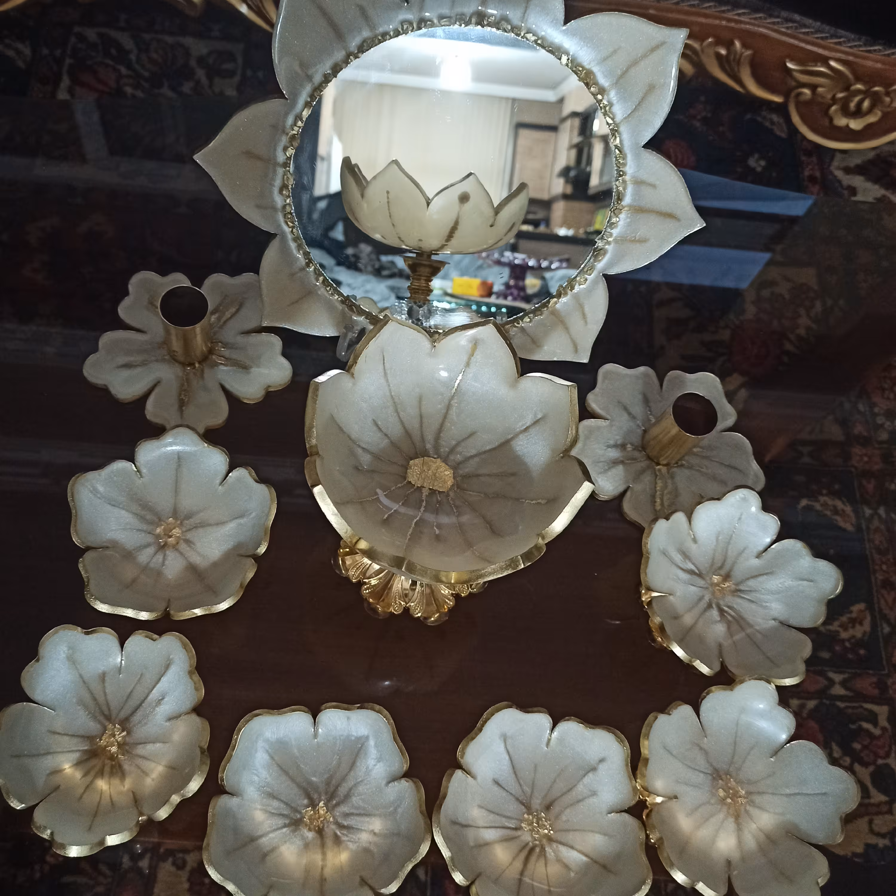 ست هفت سین رزینی،در رنگ وطرح دلخواه ،با نازلترین قیمت