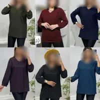 شومیز زنانه لمه تیارا ارسال رایگان سه تا پنج روز جنس لمه بارکدی آستر دار 