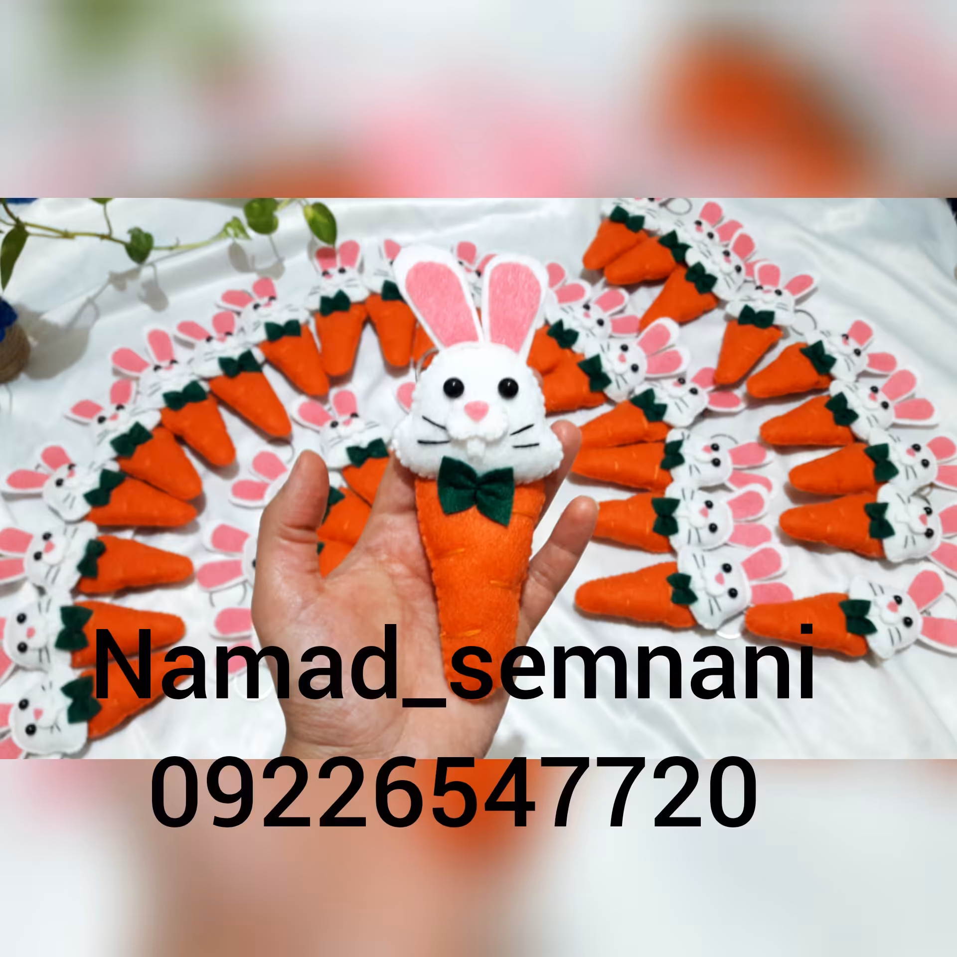 گیفت خرگوش جاکلیدی خرگوش آموزش الفبا حرف خ