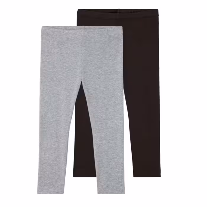 پک دوتایی لگ (  شلوار) دخترانه و پسرانه لوپیلو آلمان سایز 1 تا 2 سال قد کودک 86 تا 92 تخفیف ویژه در دو رنگ طوسی و مشکی 