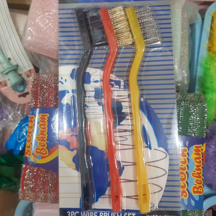 فرچه سیمی 3تایی فرچه گاز 