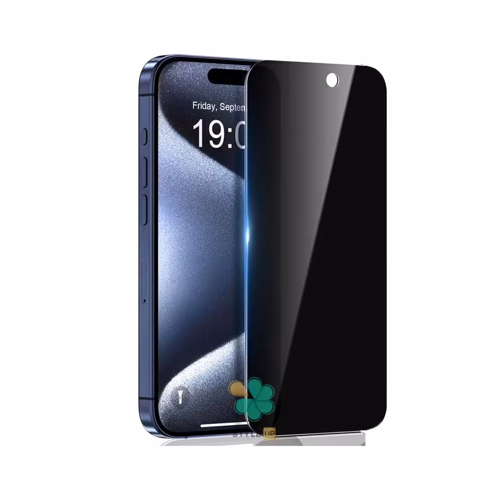 گلس محافظ صفحه گوشی پرایوسی مناسب Apple iPhone 15 Pro