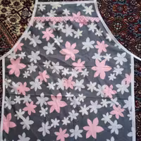 پیش بند آشپزخانه  دو لایه  پارچه نخ پنبه و لایه دوم مشما 