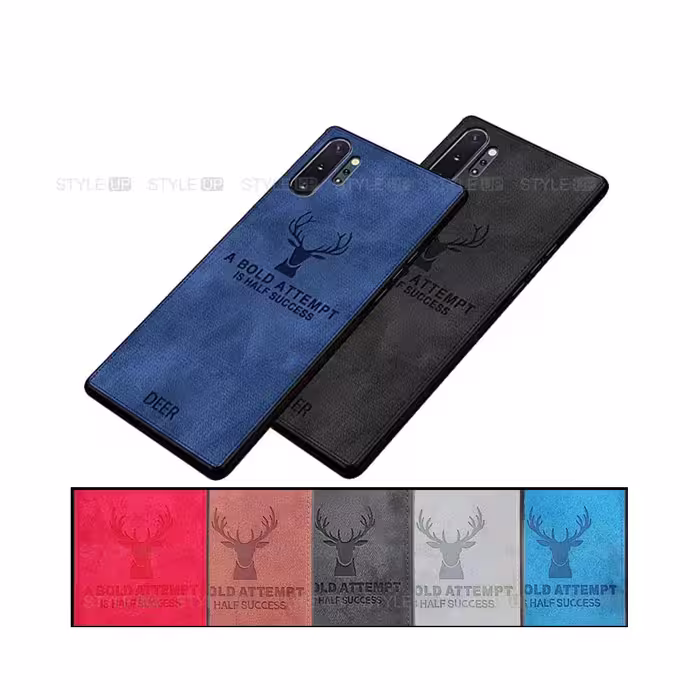 قاب گوشی سامسونگ Galaxy Note 10 Plus پارچه ای طرح گوزن