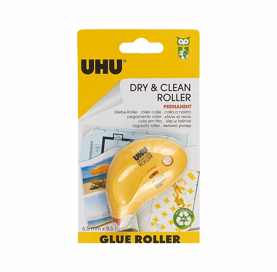 چسب دوطرفه رولی اوهو مدل Dry &amp; Clean