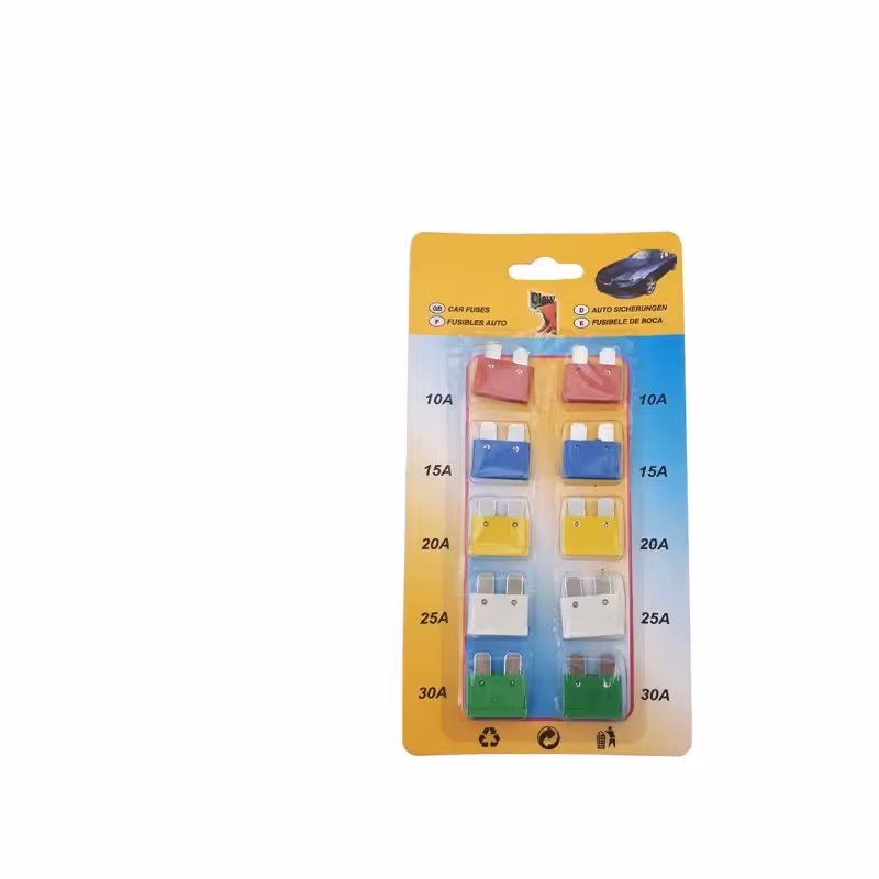 فیوز کارتی خودرو 10-30 آمپر  بسته 10 عددی