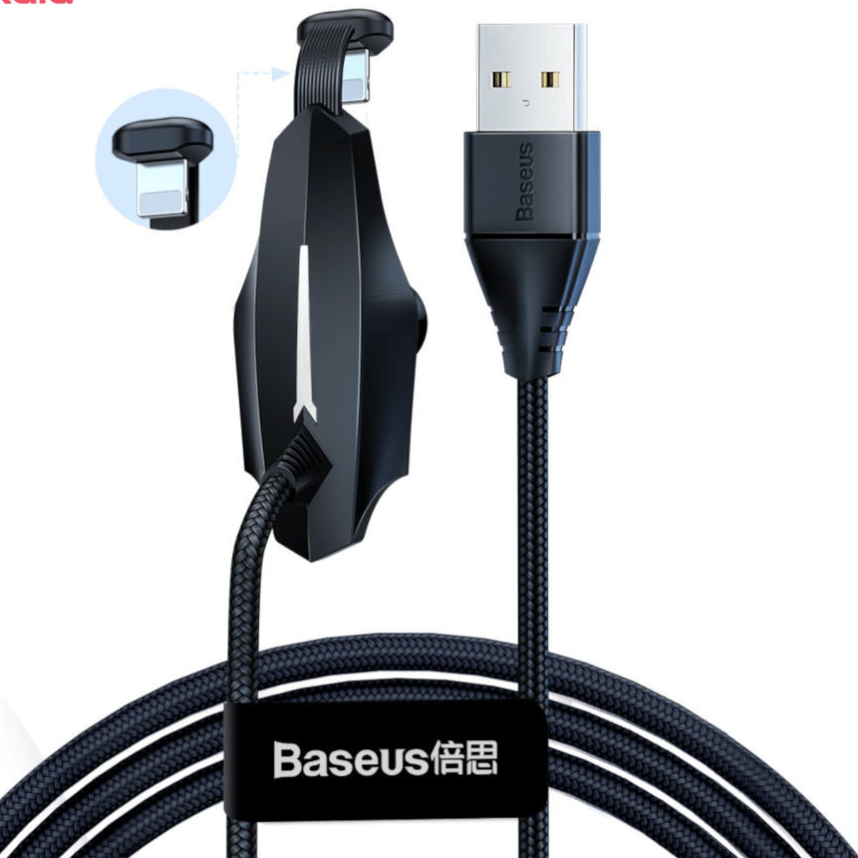 کابل تبدیل USB به لایتنینگ باسئوس مدل CALXA-B01 طول 2 متر