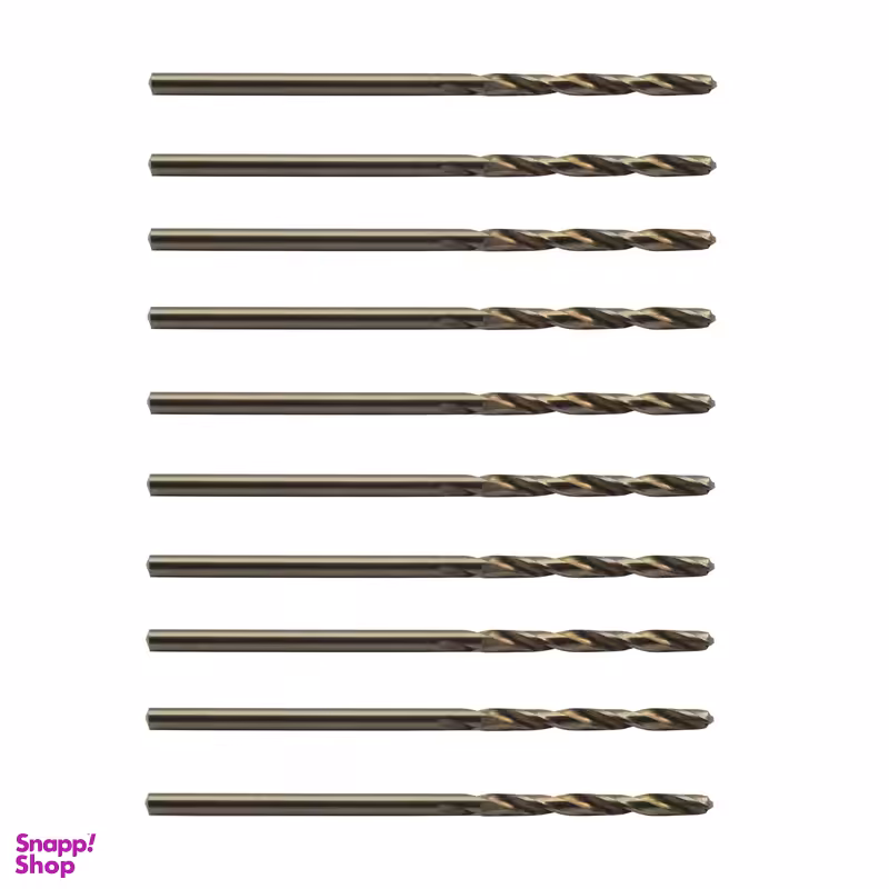 مته کبالت تانوس مدل YP-HSS-SIZE02.5 سایز 2.5 میلی متر مجموعه 10 عددی