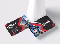 طرح آماده کارت ویزیت مشاور املاک | گرافیک با طعم تربچه