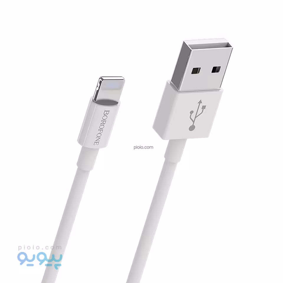 کابل تبدیل USB به Lightning بروفون مدل BX22