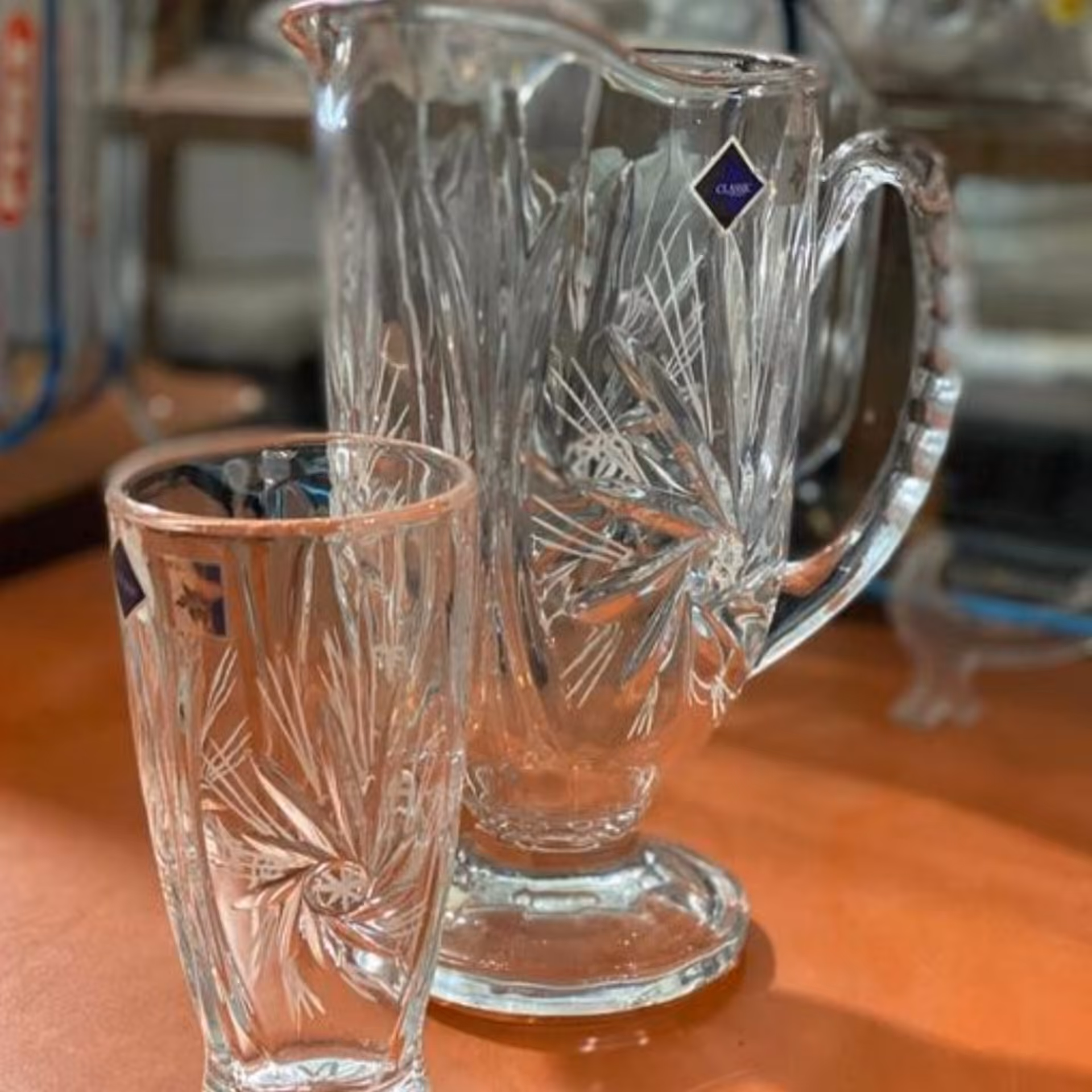 پارچ و لیوان خورشیدی 