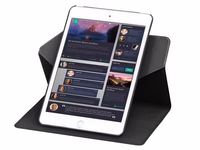 کاور آیپد مینی 4 پرومیت Promate Spino-Mini4 iPad mini 4