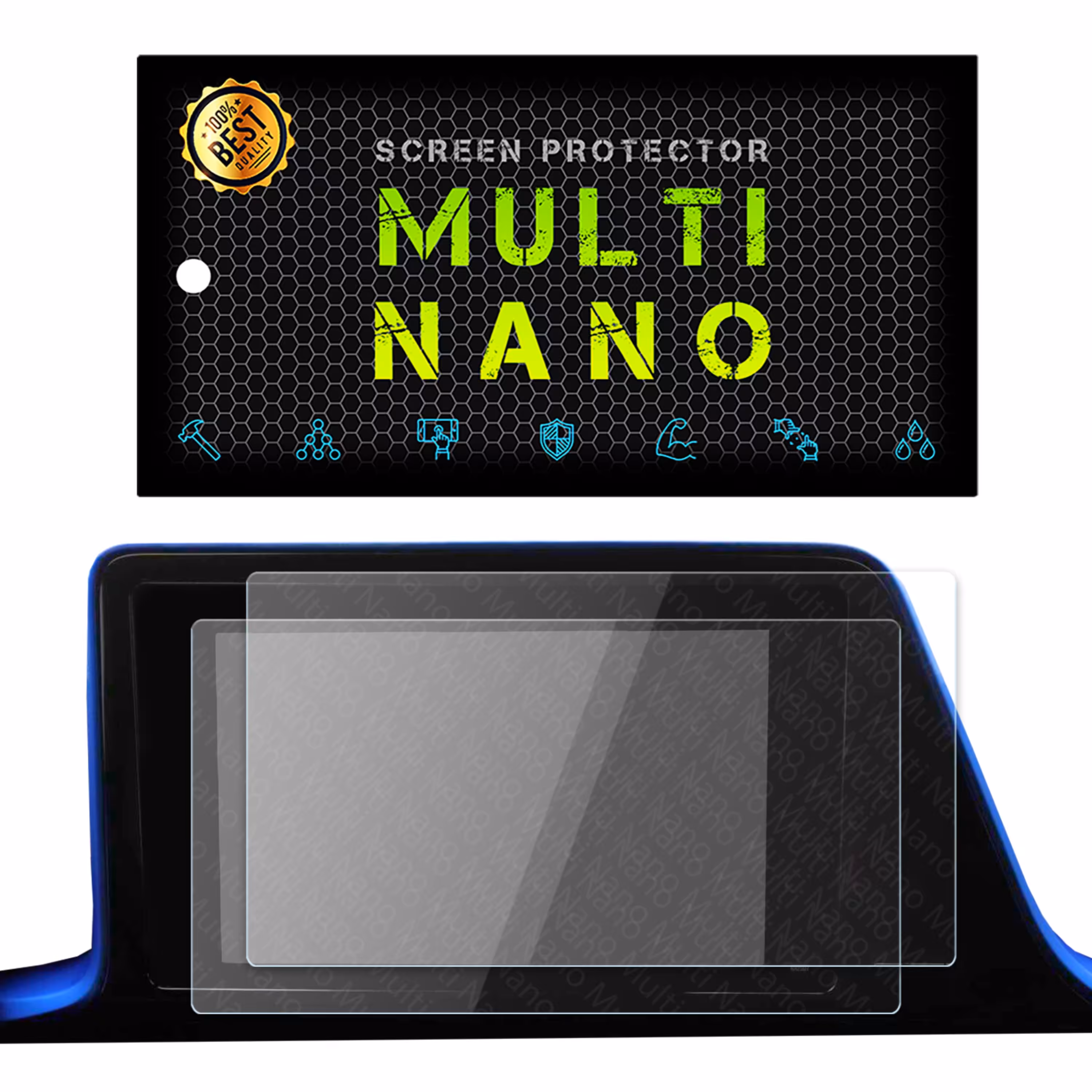 محافظ صفحه نمایش MultiNano مدل X-S2N برای مولتی مدیا تویوتا سی اچ آر بسته دوتایی