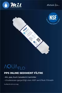 لوازم جانبی تصفیه کننده آب مرحله 1 برای دستگاه های مورد داخلی 12 فیلتر جلوی PPF AQUAFLO