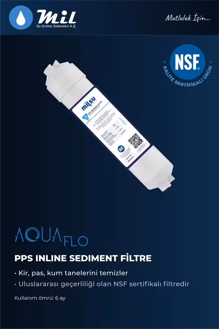 لوازم جانبی تصفیه کننده آب مرحله 1 برای دستگاه های مورد داخلی 12 فیلتر جلوی PPF AQUAFLO