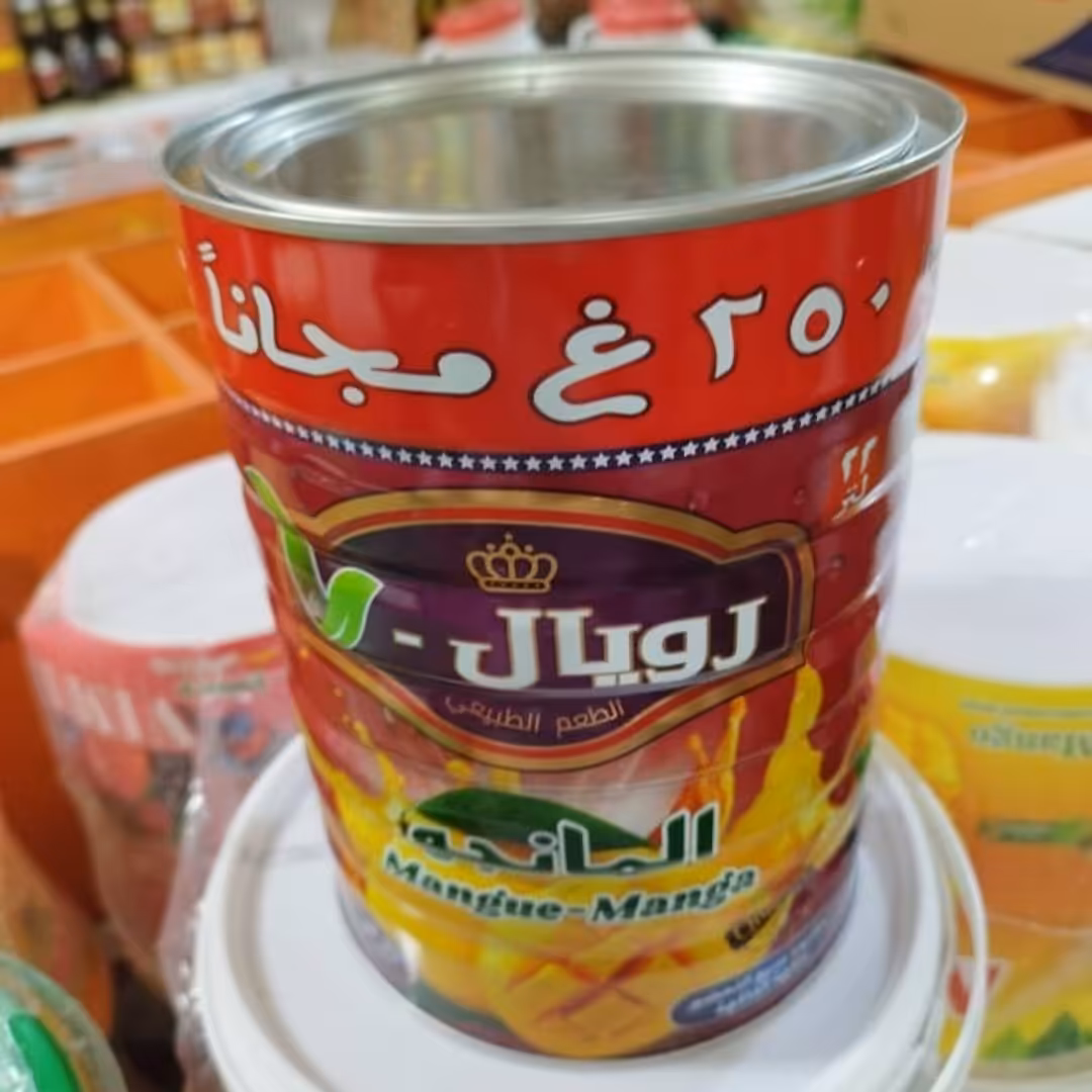 پودر شربت رویال با طعم انبه دو کیلو و هفتصد و پنجاه  گرم