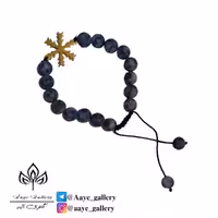 دستبندکهکشانی با طرح برف آبی