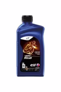 لوازم یدکی موتورسیکلت MOTONEO ELF MOTO 4 ROAD 15W50 روغن موتور سیکلت 1LT Elf