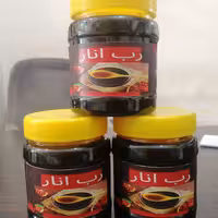 رب انار ( طعم ملس و با غلظت بالا) وزن 500 گرم (پس کرایه)