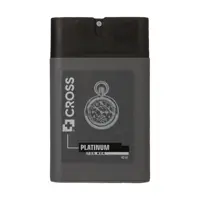 عطر جیبی مردانه کراس مدل platinum حجم 45میلی لیتر 