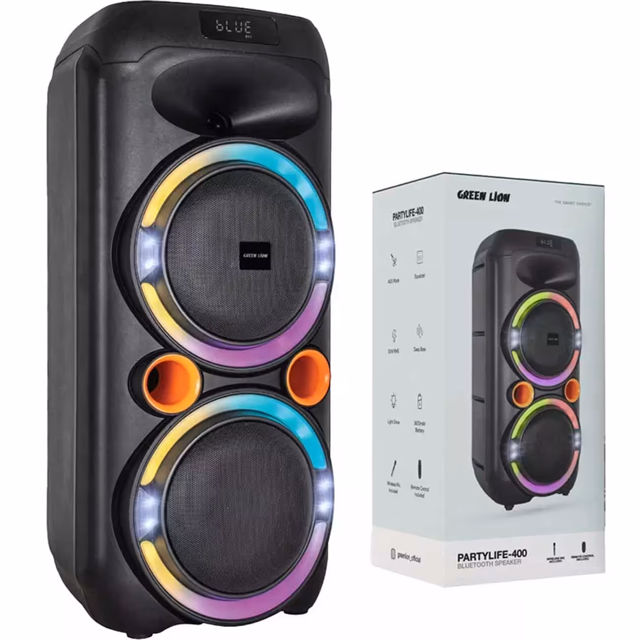 اسپیکر بلوتوث پارتی گرین لاین PartyLife 400