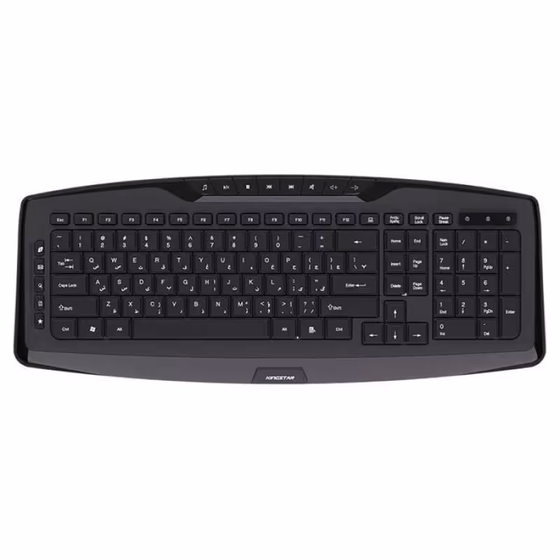 کیبورد بی سیم کینگ استار مدل KB83W