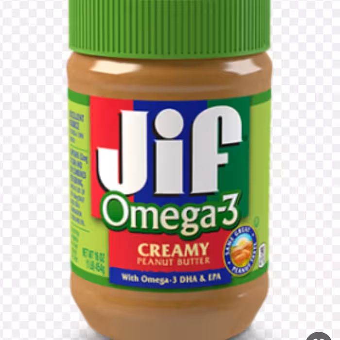 کره بادام زمینی رژیمی جیف  سبز jif (اصل، آمریکایی) 