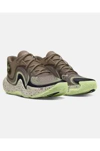 کفش های فضای باز سبز مردانه UA 6 MID اورجینال Under Armour