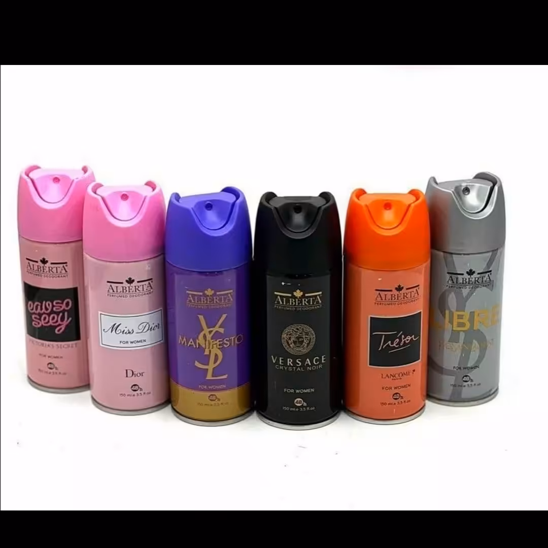 اسپری بدن آلبرتا ( پک 6 عددی) 
