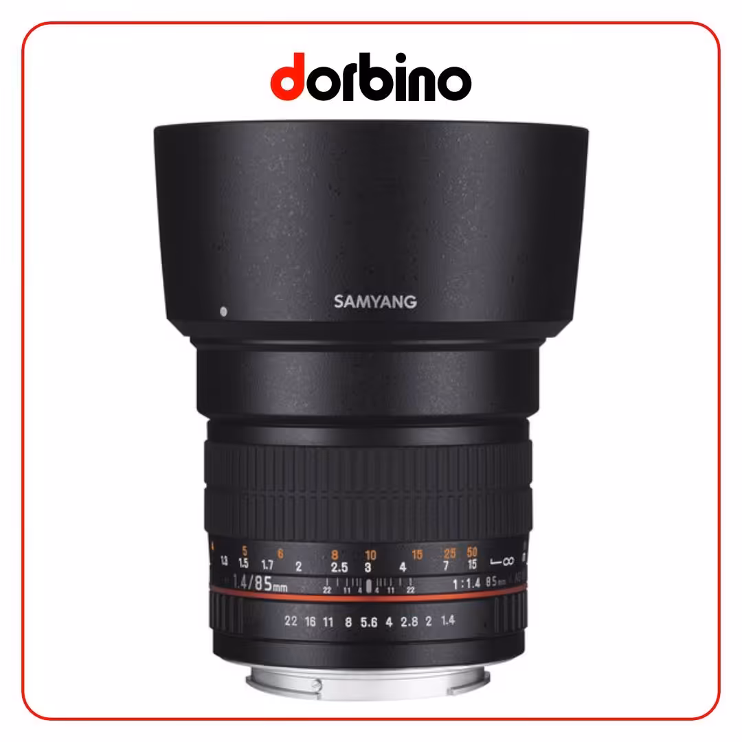 لنز سامیانگ Samyang 85mm f/1.4 Aspherical IF Lens for Fujifilm X-Mount Cameras - فروشگاه دوربین دوربینو