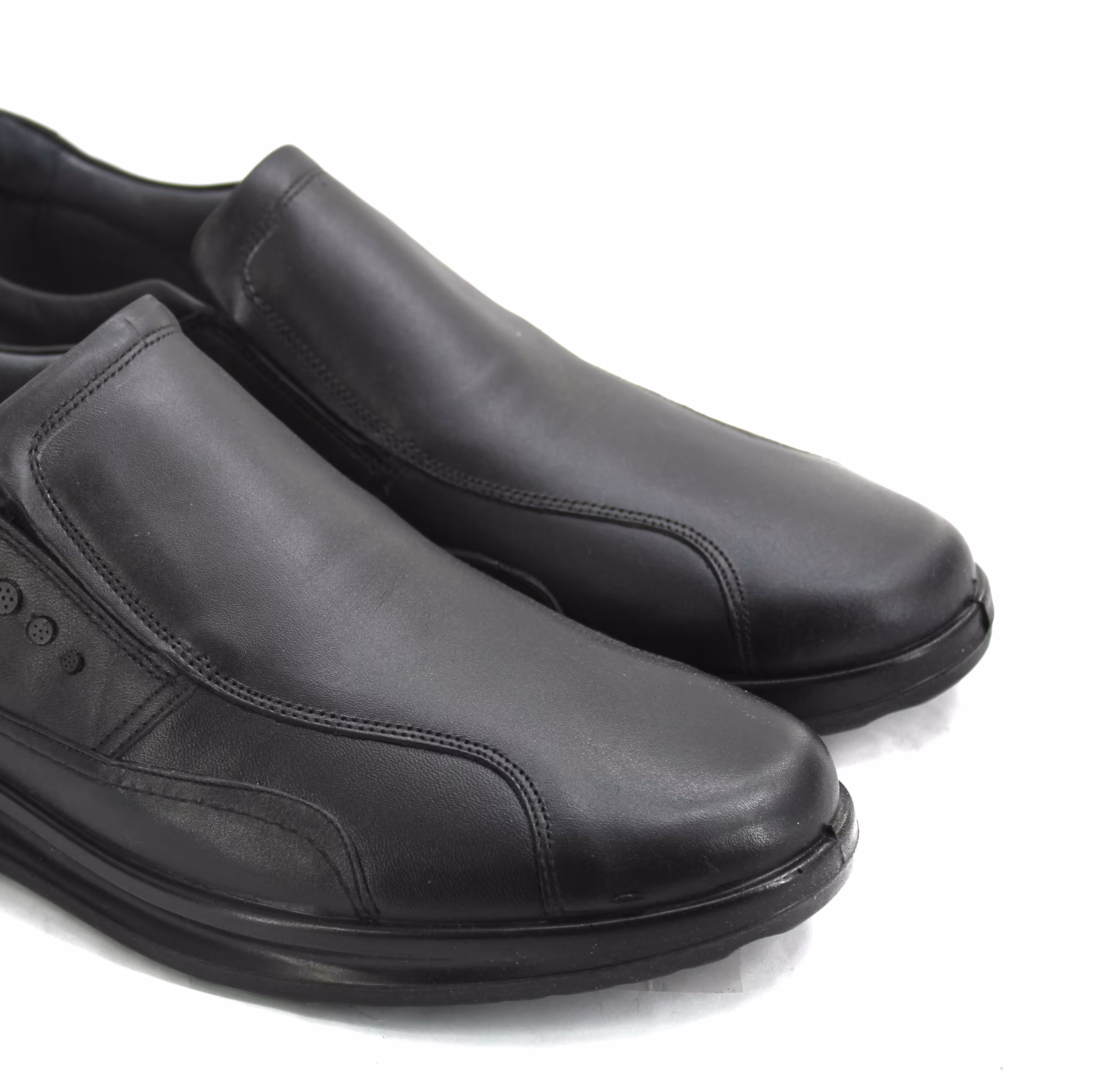 کفش مردانه اکو کشی طبی تبریز چرم طبیعی اصلی رنگ مشکی