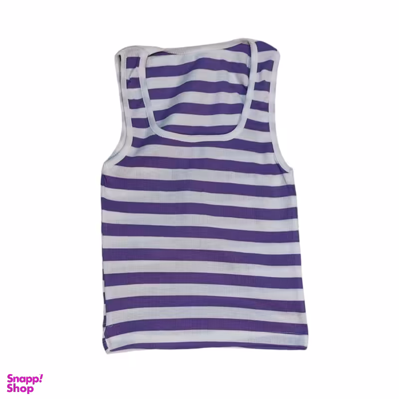 کراپ تاپ زنانه طرح راه راه کد 789