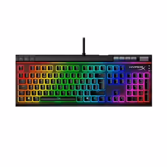 صفحه کلید گیمینگ باسیم هایپر ایکس مدل Alloy Elite 2 • سوئیچ قرمز
