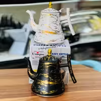 قوری استیل یونیک اصل حک شده طرح ماربل 2لیتری