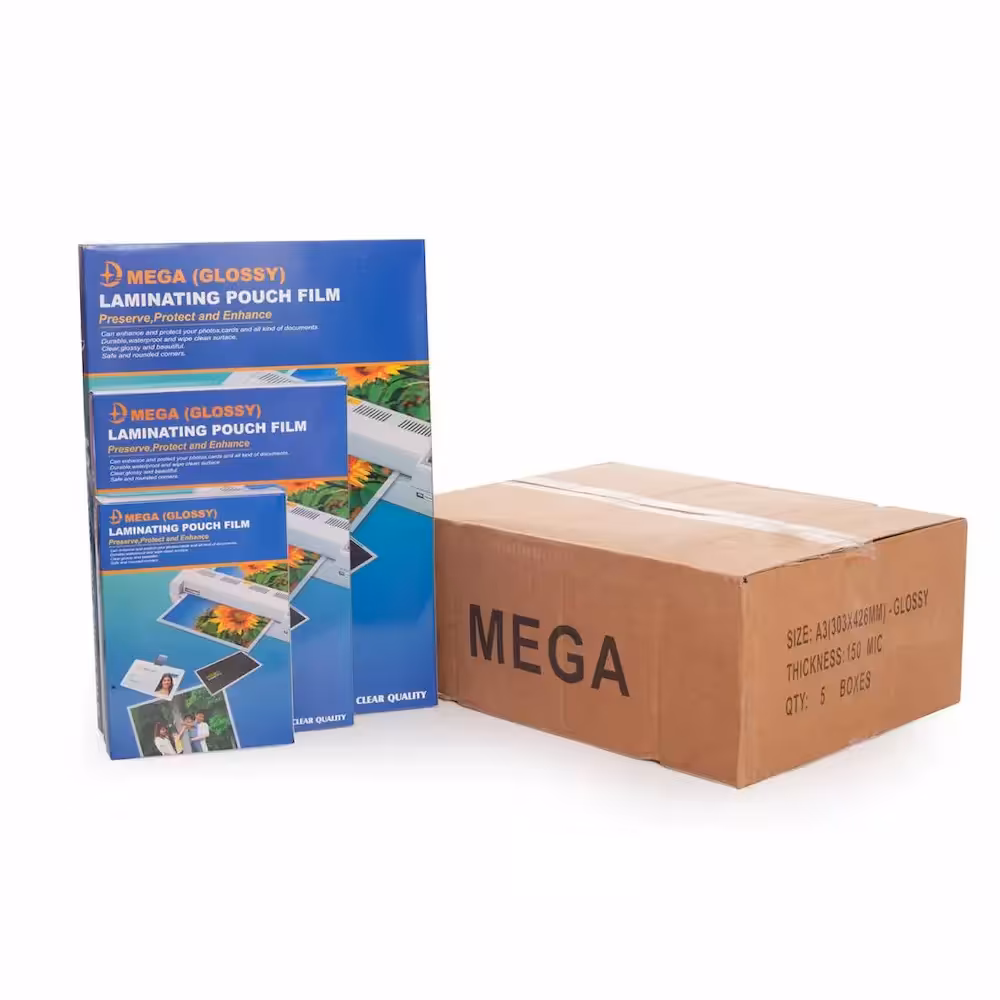 لمینت شیت 125 میکرون MEGA سایز A4