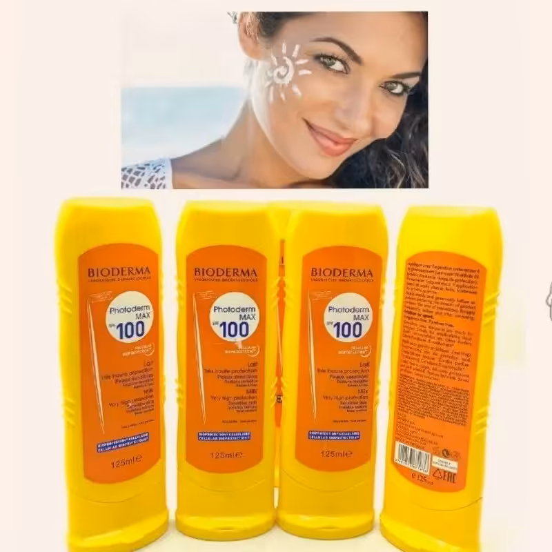 کرم ضد آفتاب ضد لک بی رنگ بیودرما فتودرم مکس