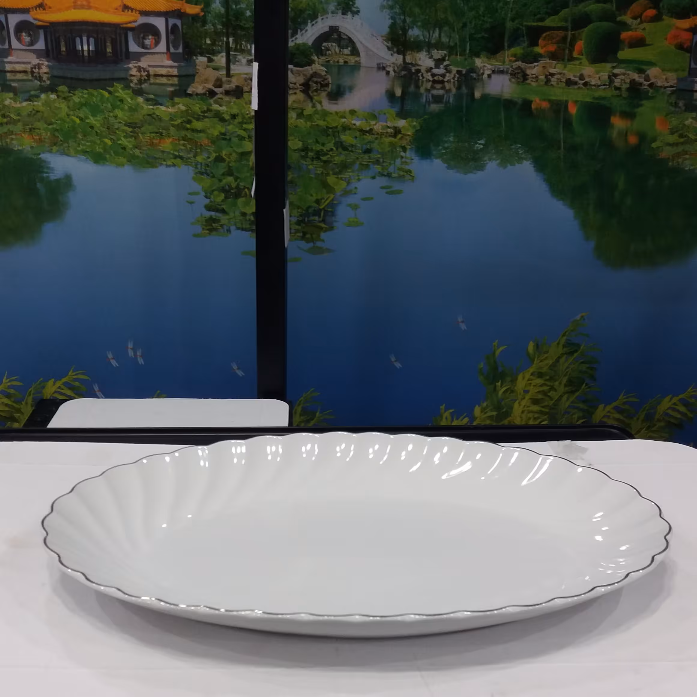 دیس بیضی کارمن لمونژ بزرگ کد503