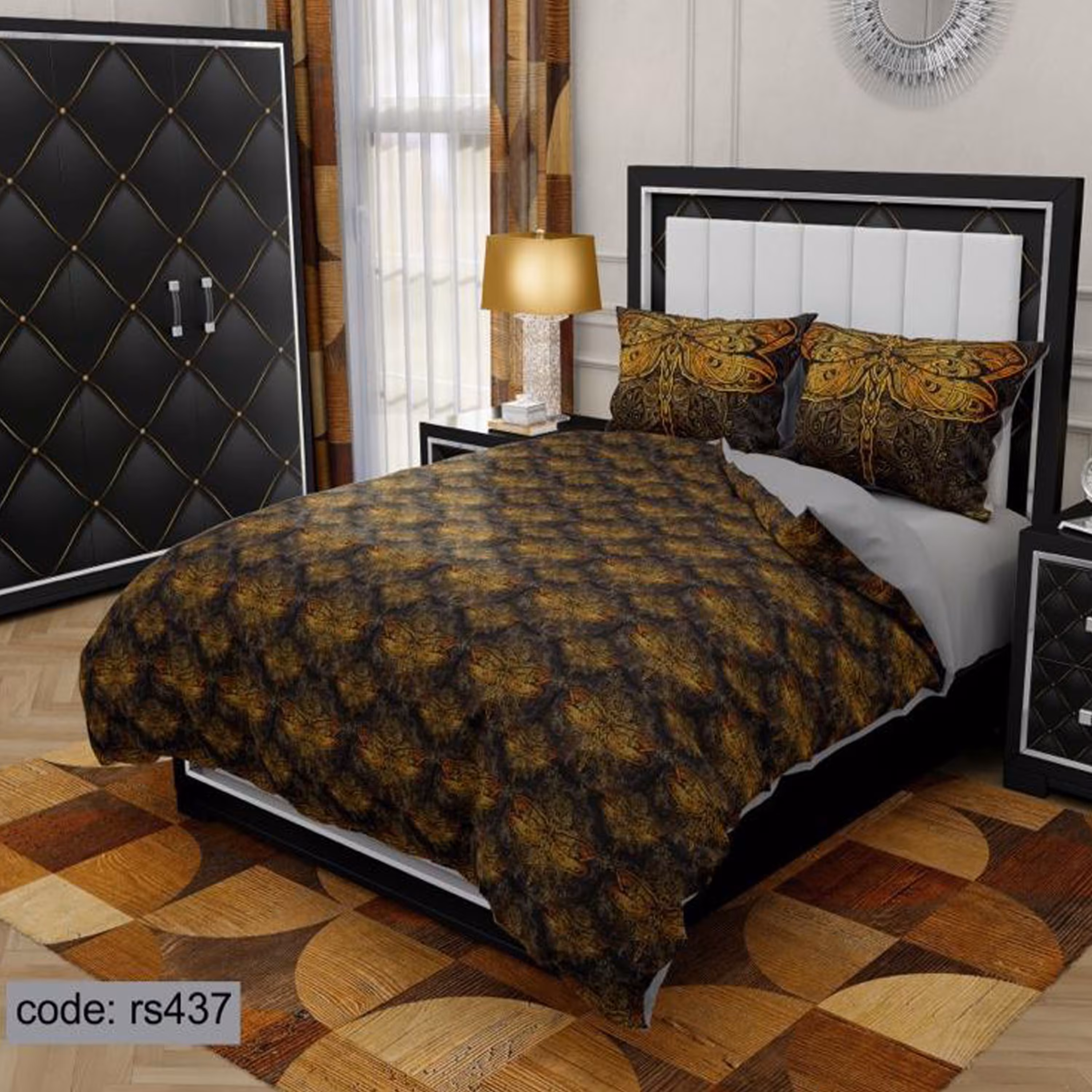 سرویس روتختی 2 نفره تنسل چاپی برندترک لند(Turk Land) rs 437