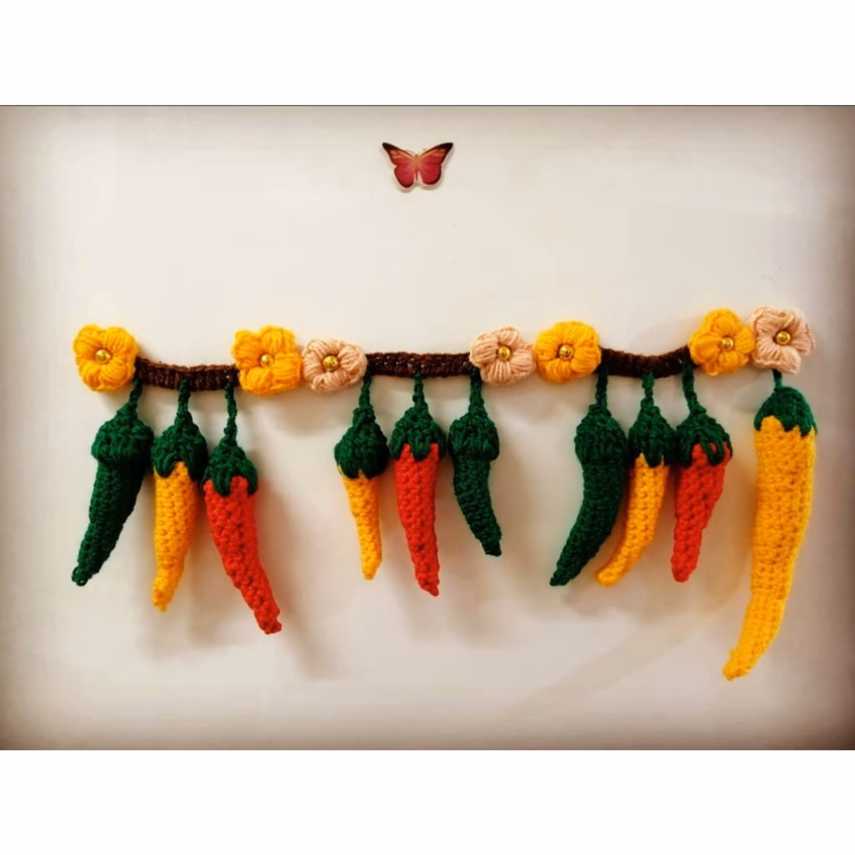 فلفل رنگارنگ بافتنی